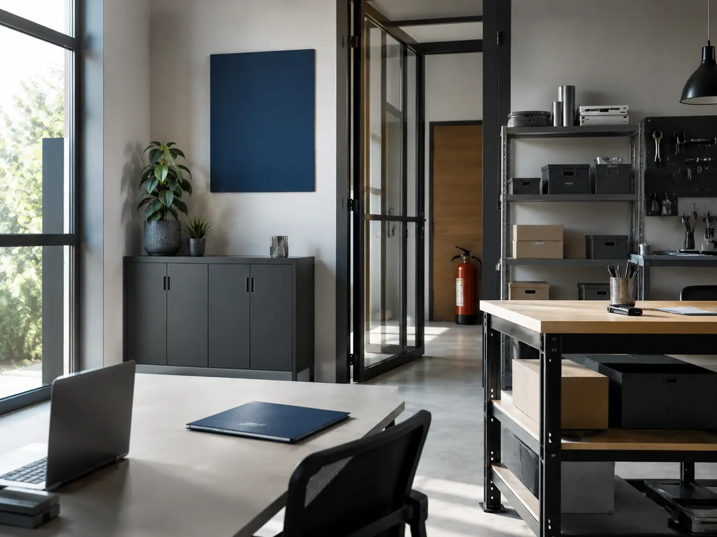 Local professionnel avec mobilier et matériel à déclarer pour étude multirisque